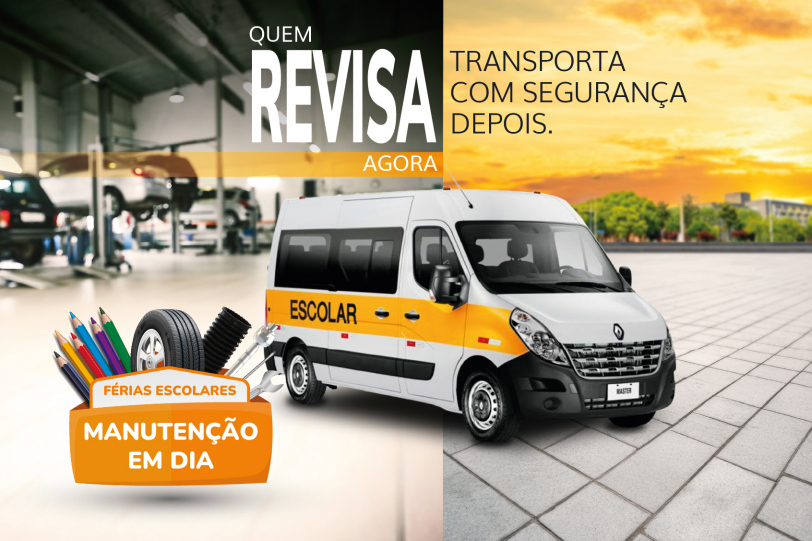 Férias escolares: momento de revisar as vans